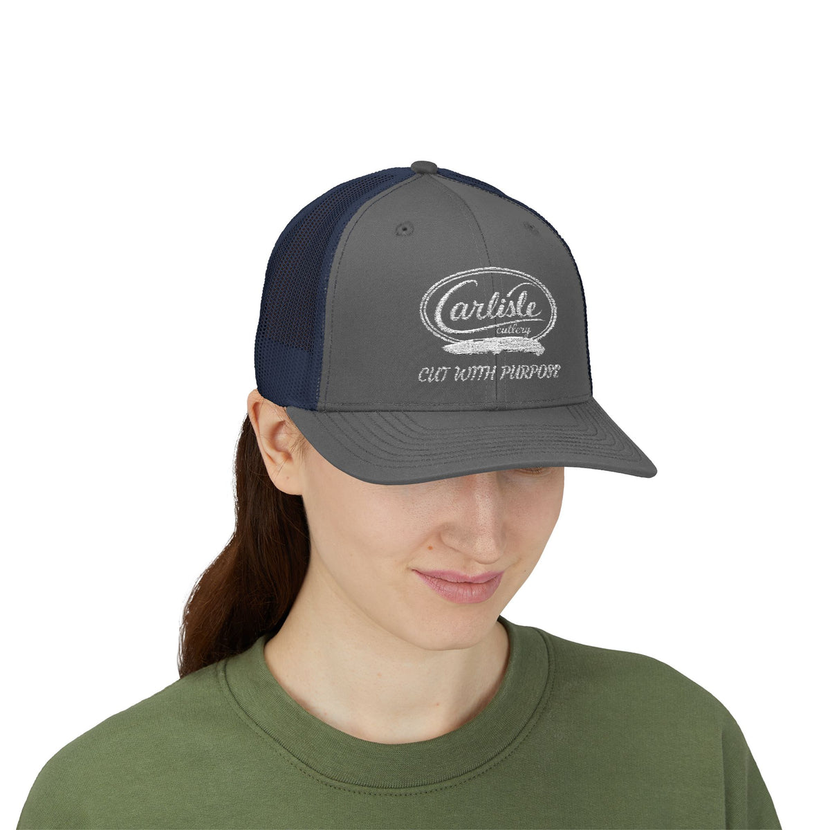 Carlisle 'Cut With Purpose' Trucker Hat