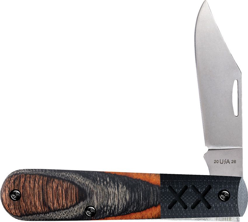 Case Crossroads Ember Glow Barlow Cut of The Month S35VN Steel CA53166