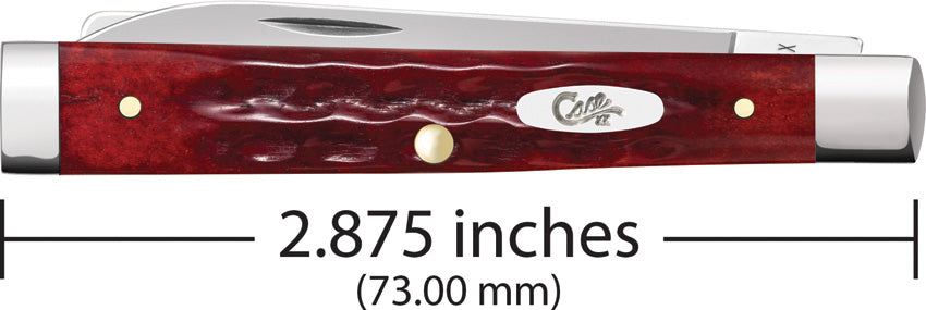 Case xx Pocket Worn Old Red Bone Corn Cob Jig Baby Doc (CA10308)