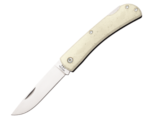 Bear & Son Locking Farm Hand 3 5/8" With Clip Bone Handle (WSB37L)