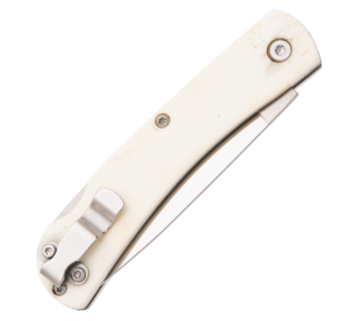 Bear & Son Locking Farm Hand 3 5/8" With Clip Bone Handle (WSB37L)