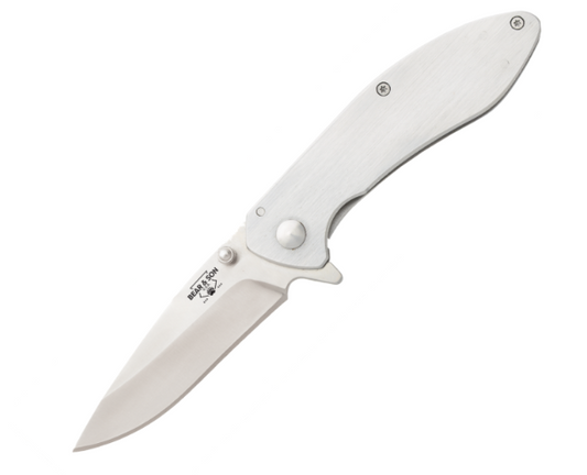 Bear & Son 4" Stainless Framelock (112)