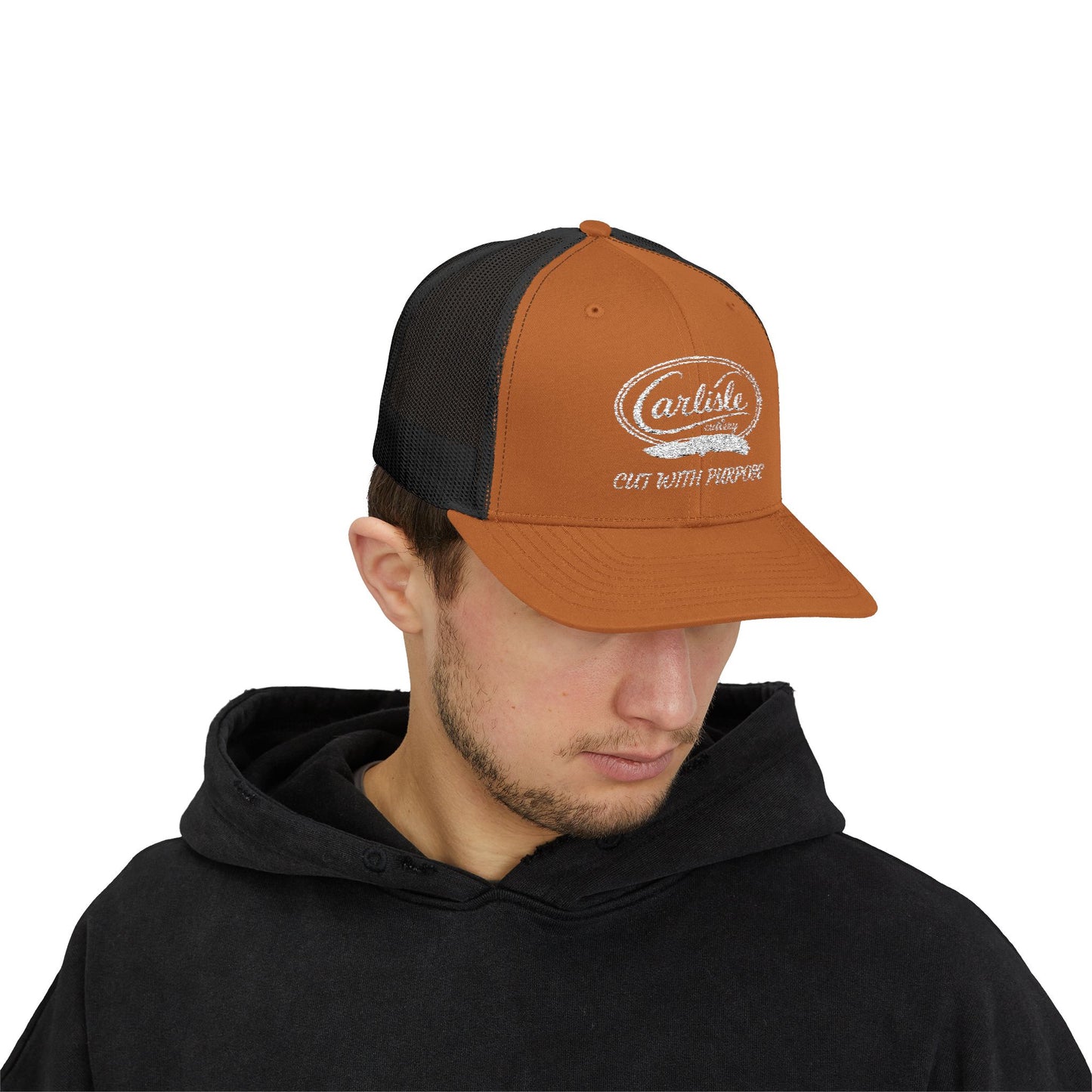 Carlisle 'Cut With Purpose' Trucker Hat