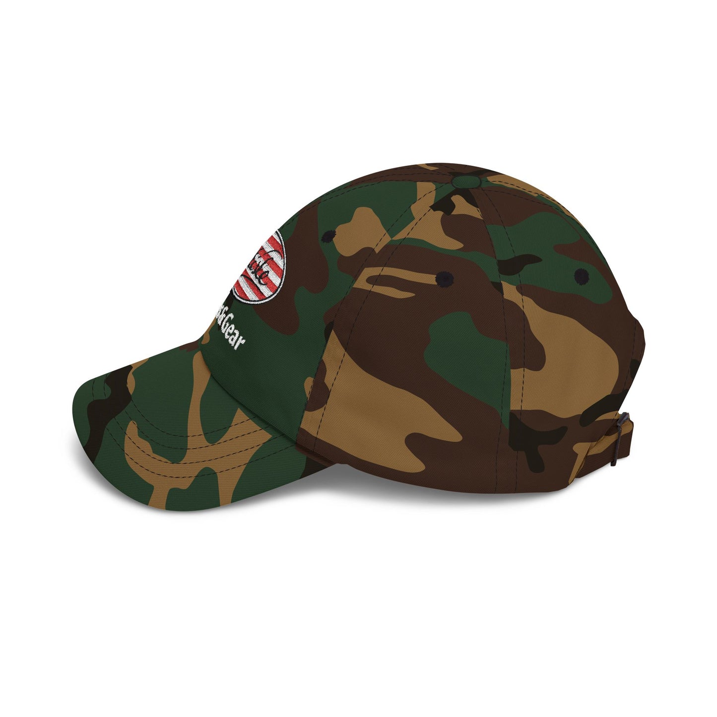 American Flag Dad Cap — Classic USA Embroidered Baseball Hat