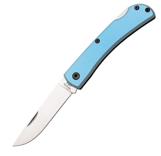 Bear & Son 3 5/8" Locking Farmhand W/ Clip Blue Aluminum Handle (137)