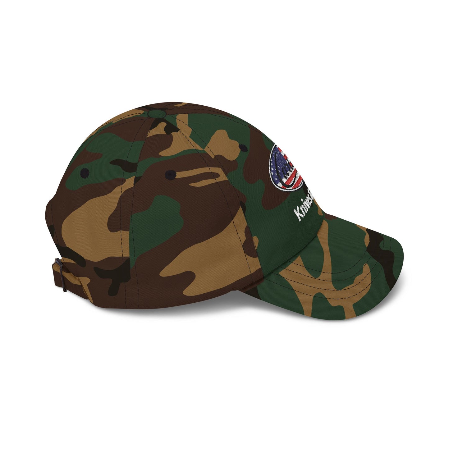 American Flag Dad Cap — Classic USA Embroidered Baseball Hat