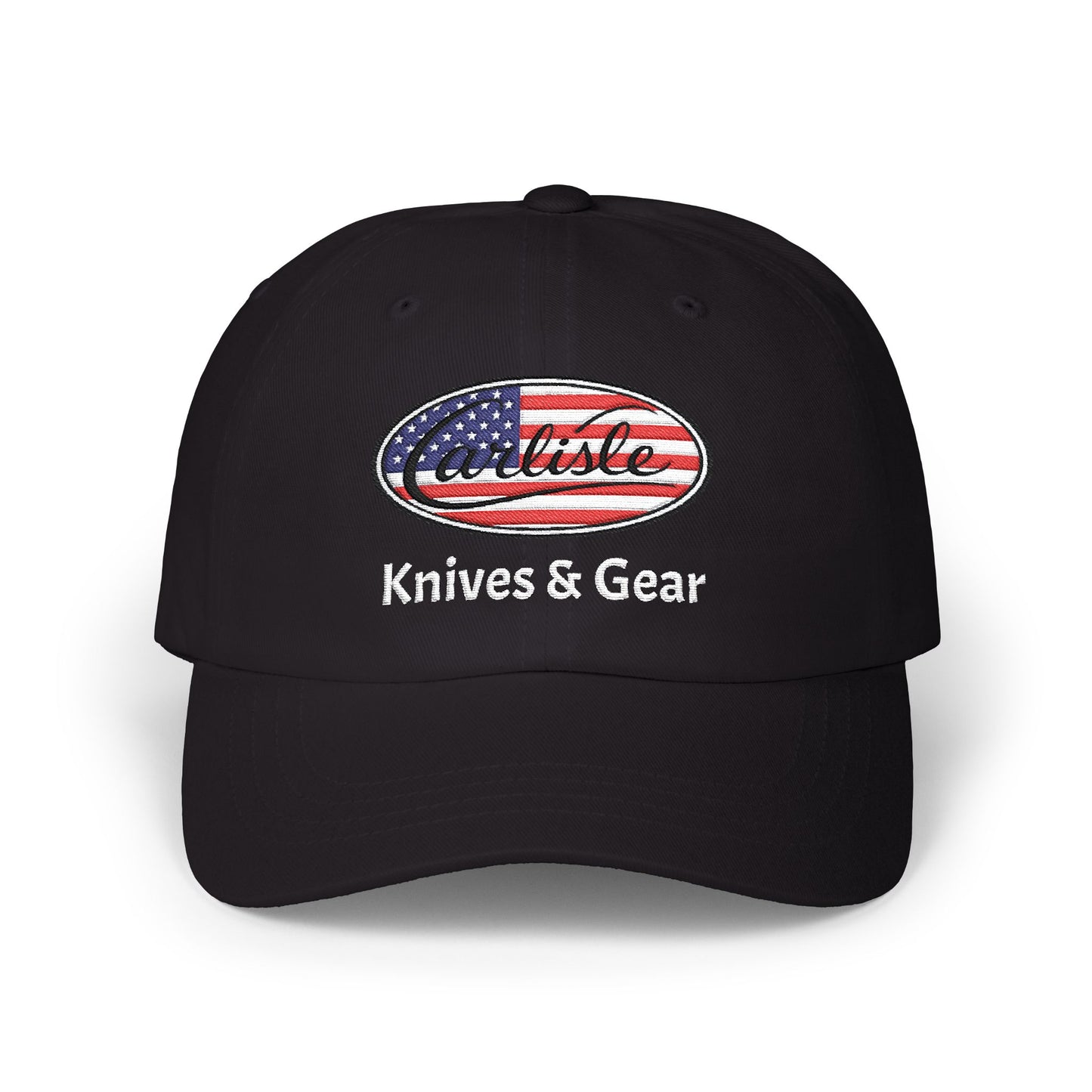 American Flag Dad Cap — Classic USA Embroidered Baseball Hat