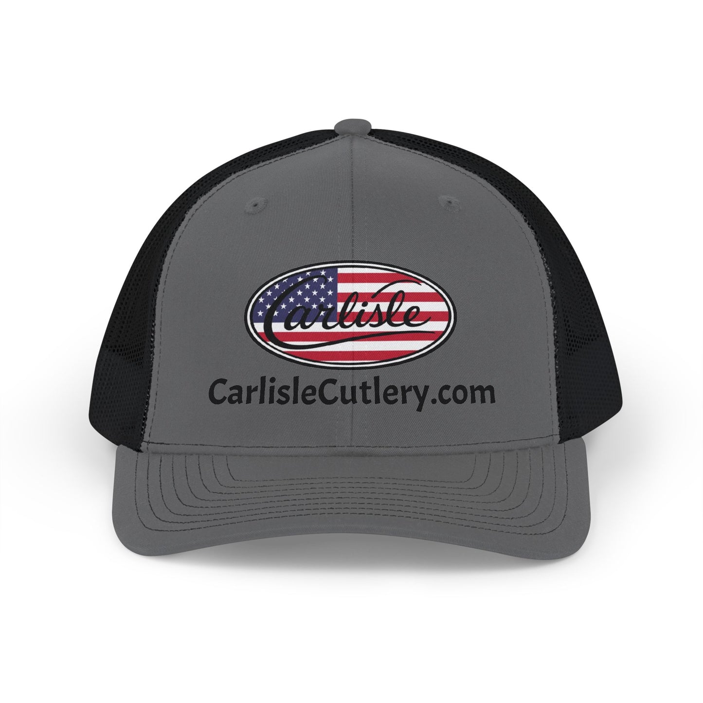 Patriotic CarlisleCutlery.com Snapback Trucker Cap