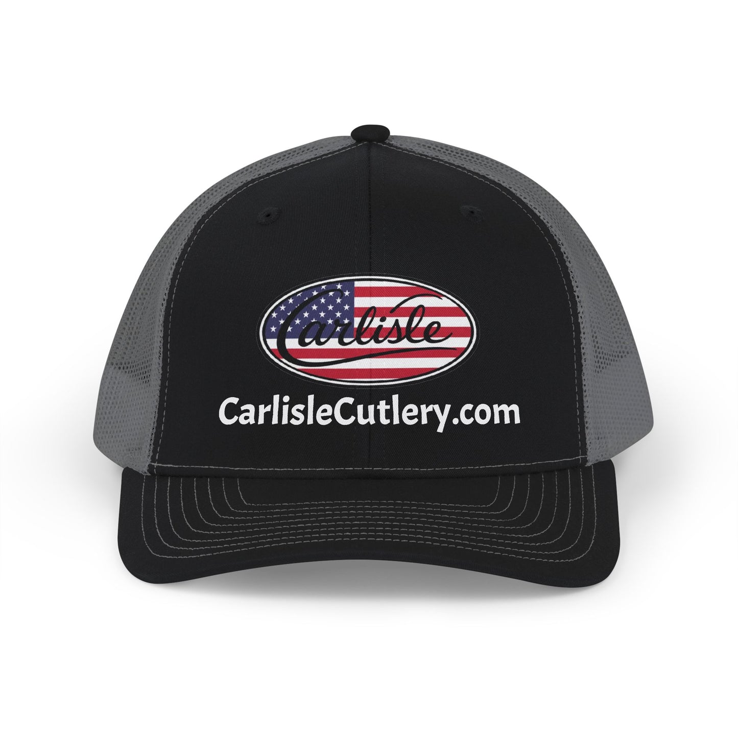 Patriotic CarlisleCutlery.com Snapback Trucker Cap