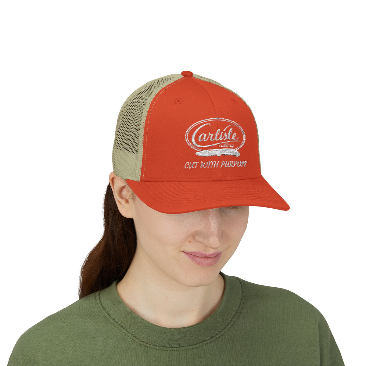 Carlisle 'Cut With Purpose' Trucker Hat