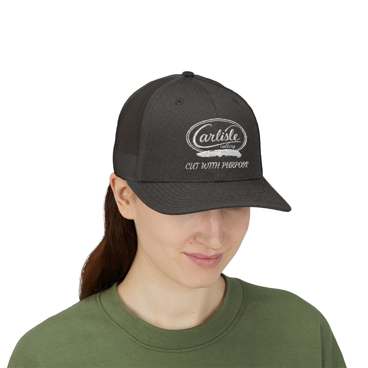 Carlisle 'Cut With Purpose' Trucker Hat
