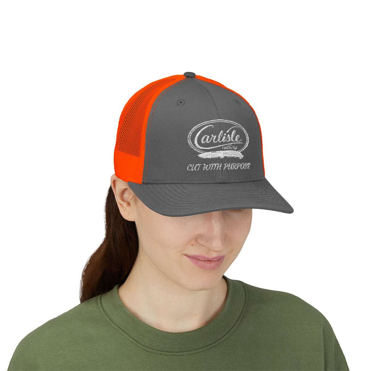 Carlisle 'Cut With Purpose' Trucker Hat