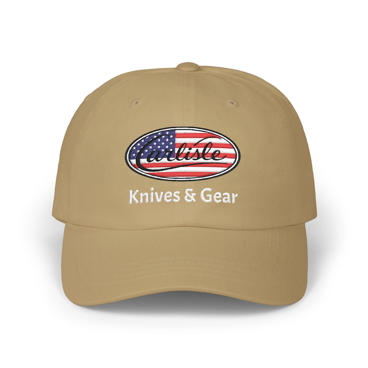 American Flag Dad Cap — Classic USA Embroidered Baseball Hat