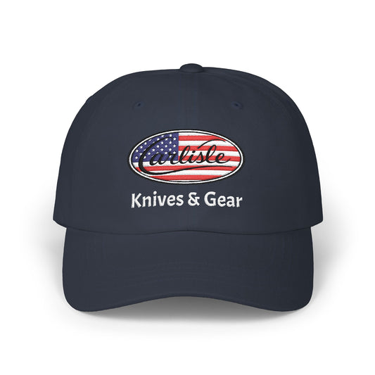 American Flag Dad Cap — Classic USA Embroidered Baseball Hat