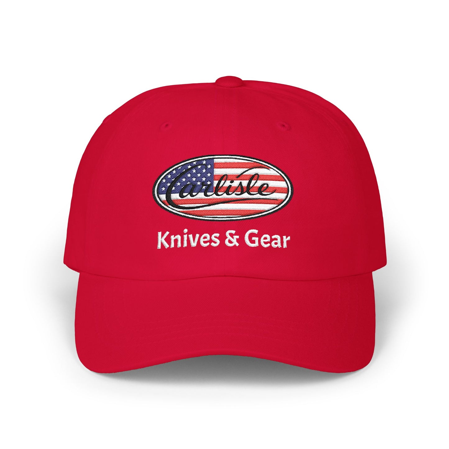 American Flag Dad Cap — Classic USA Embroidered Baseball Hat