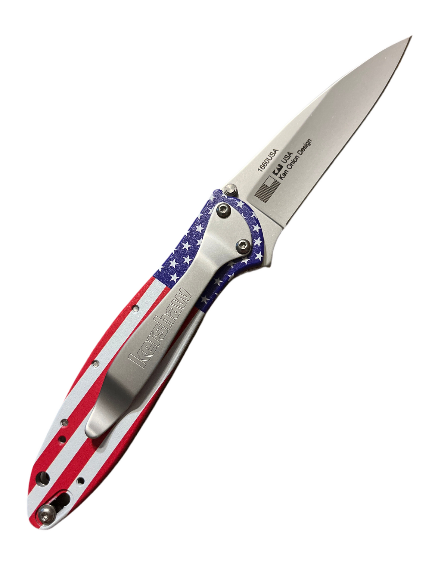 KERSHAW USA FLAG DESIGN