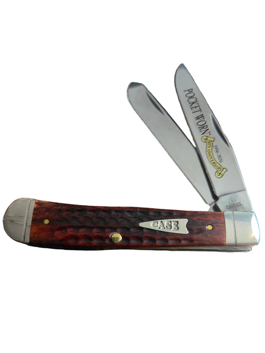 Case Trapper 30th Anniversary Pocket Worn Mahogany Corn Cob Jig (6254 pattern) CA55230