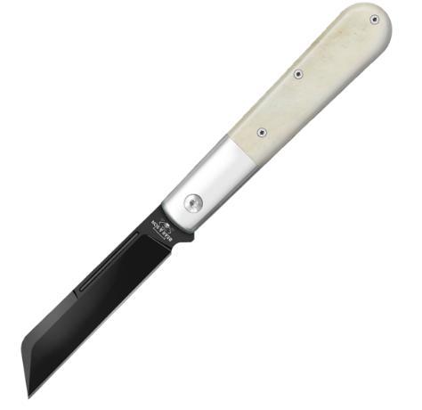 Bear & Son 4" Modern Barlow White Smooth Bone (MWSB180)