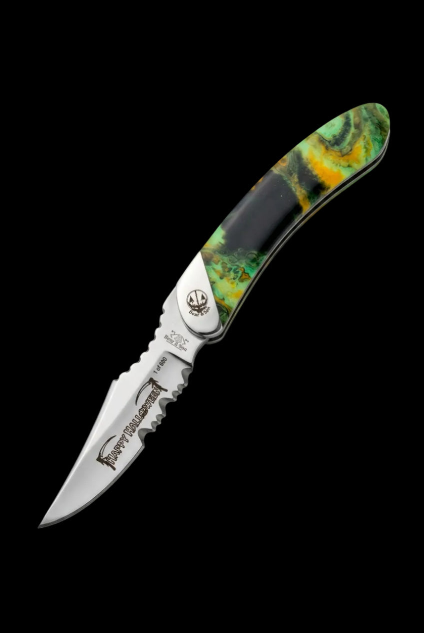Bear & Son Halloween Caper Pumpkin Carver With Leather Sheath